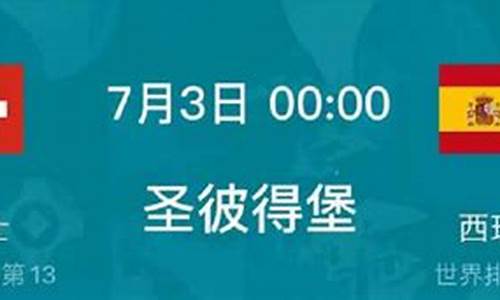 欧洲杯瑞士vs西班牙分析_欧洲杯瑞士vs西班牙分析